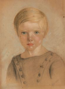 1845 Pastel - The Little Sailor