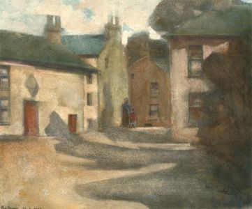 Henry Boddington (1849-1925) - 1901 Watercolour, Beetham, Cumbria