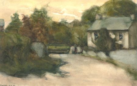 Henry Boddington (1849-1925) - 1901 Watercolour, Silverdale V