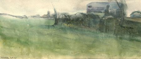 Henry Boddington (1849-1925) - 1901 Watercolour, Silverdale VI