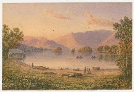 William Taylor Longmire (1841-1914) - 1869 Watercolour, Windermere
