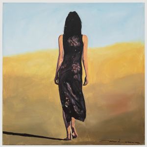 Jason Liosatos - Contemporary Oil, A Walk on the Beach