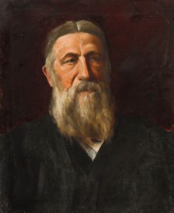 Early 20th Century Oil - Portrait of a Bearded Gentleman