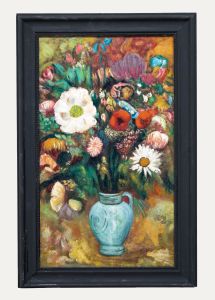 Impressionist Style 20th Century Oil - Bloom