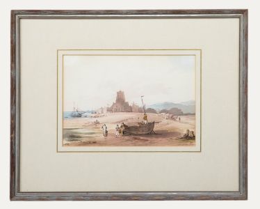 Lady Ribblesdale - 19th Century Watercolour, Bognor Seafront & St Johns Chapel