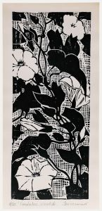 Jim Munnion - Contemporary Woodcut, Convolvulus