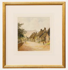 Alfred Henry Hart (1866-1953) - Framed Early 20th Century Watercolour, Chideock