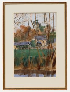 Anthony Colbert - Framed 20th Century Watercolour, The Old Mill