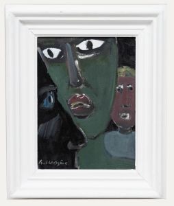 Paul W. Ozere - Contemporary Oil, Face to Face