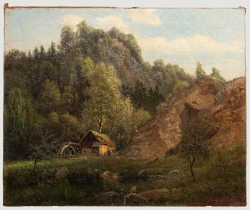 19th Century Oil - The Watermill
