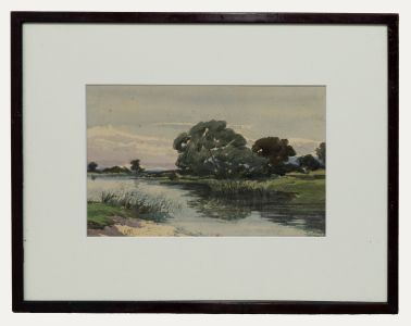 Edmund Morison Wimperis (1835-1900) - Late 19th Century Watercolour, Quiet River