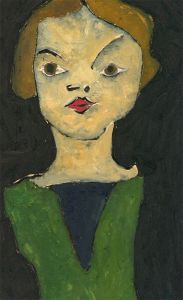 Ben Carrivick - Contemporary Oil, A Stare