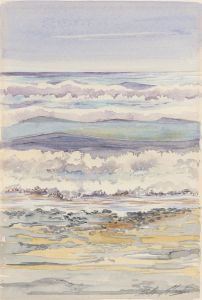 Geoffrey Plant (1939-2000) - 20th Century Engraving, Sea Waves