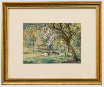 Robert William Arthur Rouse (1867-1951) - Framed Watercolour, Spring