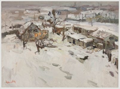 Oleksandr Khrapachov (b.1981) - 2010 Oil, Under Snow