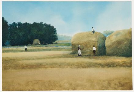 John Bond - 20th Century Oil, Building Haystacks