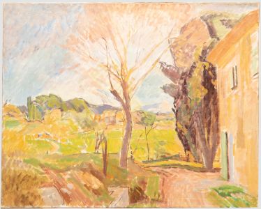 Bertrand Py (1895-1973) - Mid 20th Century Oil, The Villa Garden