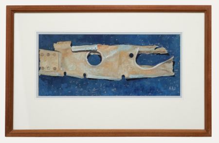 Albert B. Ogden (1928-2022) - Framed 20th Century Oil, Seashore Find