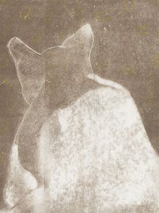 Patricia Johnstone (1944-2023) - Contemporary Monotype, The Cat