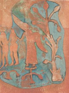 Patricia Johnstone (1944-2023) - Contemporary Aquatint, Garden of Eden III
