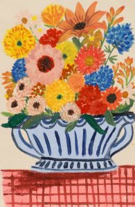 Jemma Jamie - Contemporary Gouache, Seasonal Florals I