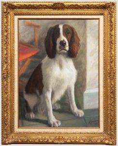 Framed 20th Century Pastel - The Lady Beautiful