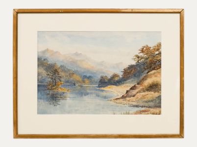 F.V. Fullerton-Smith - Framed Early 20th Century Watercolour, Rydal Water