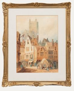 W. Allen - Late 19th Century Watercolour, Amiens