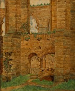 John Charles Moody (1884-1962) - Early 20th Century Watercolour, Bolton Abbey