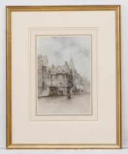 James Little (fl.1875-1910) - Late 19th Century Watercolour, John Knox's House