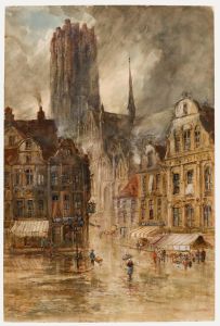 Early 20th Century Watercolour - Saint Rumbold's Cathedral