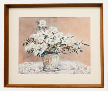 Mid 20th Century Watercolour - The China Pot