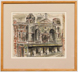 Norah K. Rogerson - 20th Century Pen & Ink Drawing, The Empire Palace, Sheffield