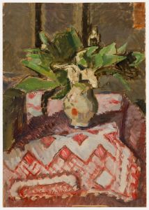 Bertrand Py (1895-1973) - Mid 20th Century Oil, The Greek Tablecloth