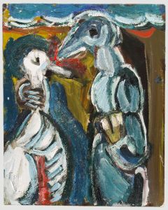 Ivan Bray (b.1967) - 20th Century Oil, Love Birds