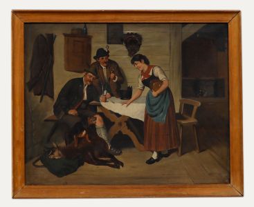 J. Savinci - For Restoration 1898 Oil, After The Hunt