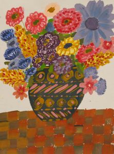 Jemma Jamie - 2009 Gouache, Summer Bouquet