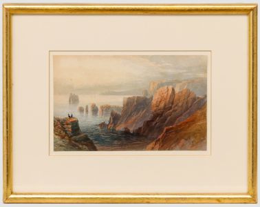 Attrib. Thomas Hart FSA (1830-1916) - Framed Watercolour, St. Magnus Bay