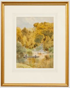 Francis George Coleridge (1838-1923) - c.1889 Watercolour, Bisham Works
