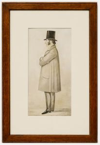 Robert Dighton (1752-1814) -Watercolour, A Gentleman