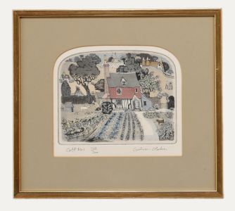 Graham Clarke (b.1941) - Framed 20th Century Etching, Cott No. 1