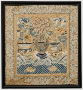 Fine 19th Century Chinese Silkwork Panel