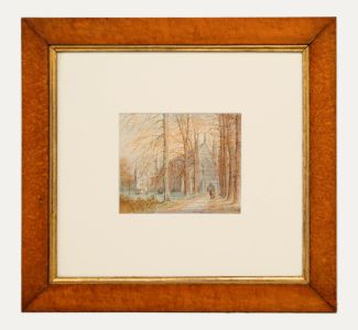 Frederick Edward J Goff (1855-1931) - Framed Watercolour, Winchester 