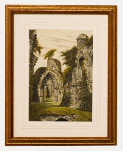 James Lawson Stewart (1841-1929), - Early 20th Century Watercolour, Abbey Ruins