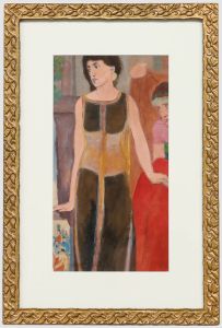 Bloomsbury School Mid 20th Century Pastel - Greek Beauty