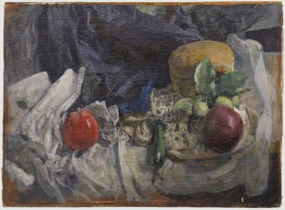 George Weissbort (1928-2013) - 20th Century Oil, Bread and Root Vegetables