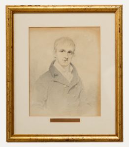 Joseph Slater Jr (1782 -1837) - 1817 Watercolour, Self Portrait