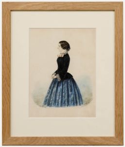 1855 Watercolour - Frances Poe