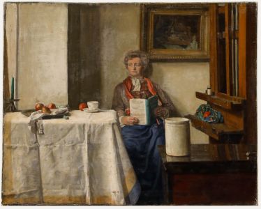 George Weissbort (1928-2013) - Mid 20th Century Oil, Morning Chapters