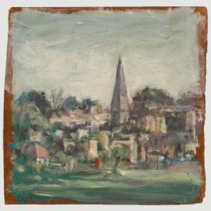 George Weissbort (1928-2013) - 20th Century Oil, French Village